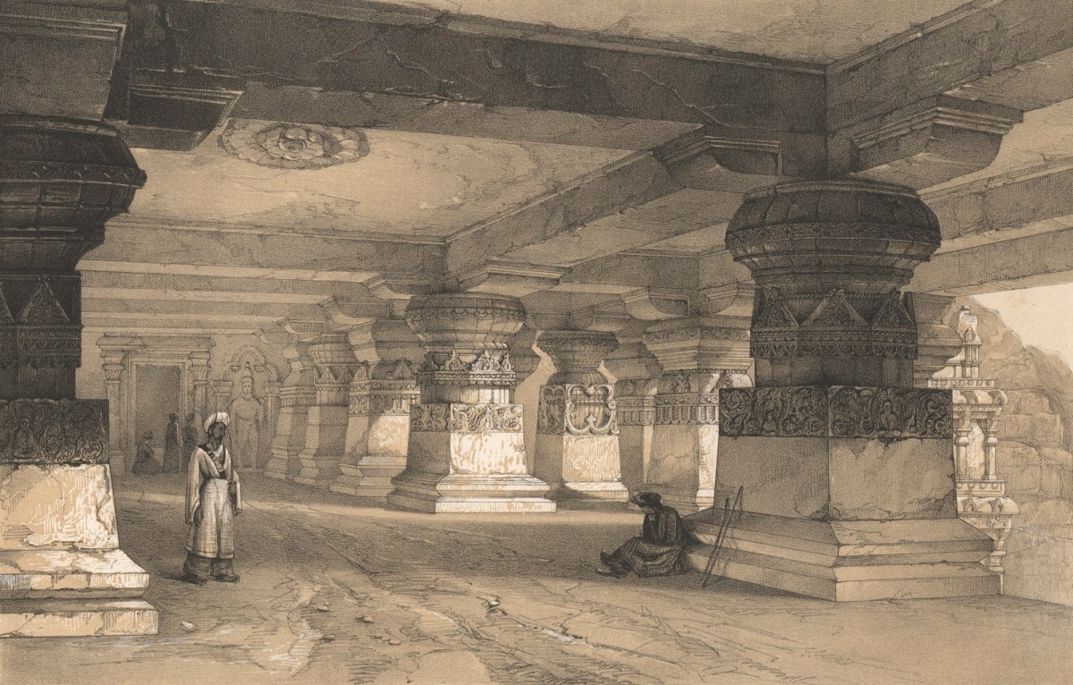 James Fergusson, Ellora: Interior of Lanka
