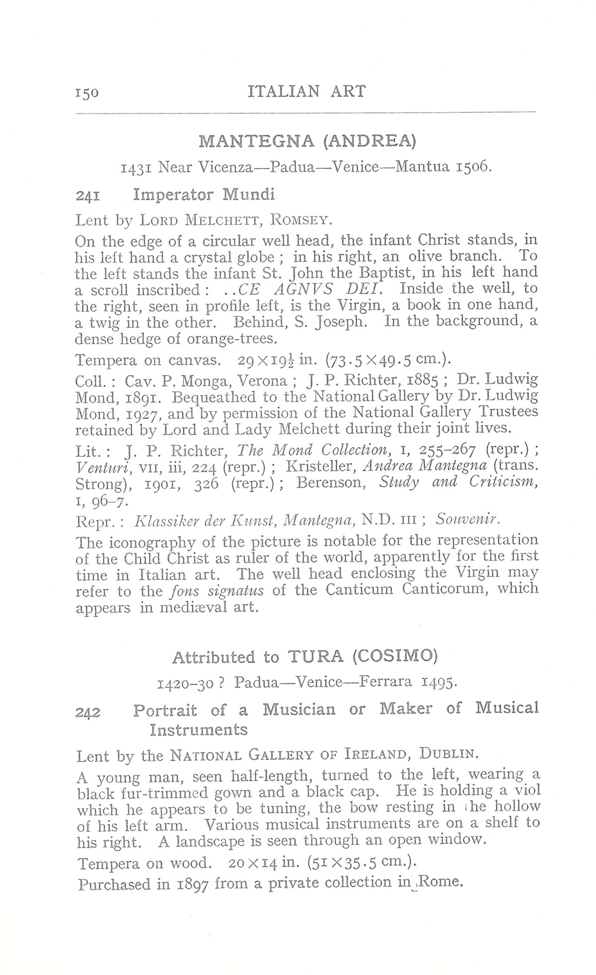 Page 154 of 1930 - Exhibition of Italian Art 1200-1900