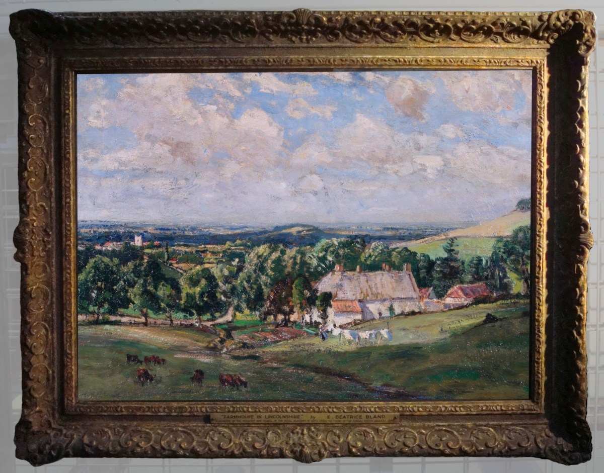 Unknown, Frame for Beatrice Bland 'Farmhouse in Lincolnshire'