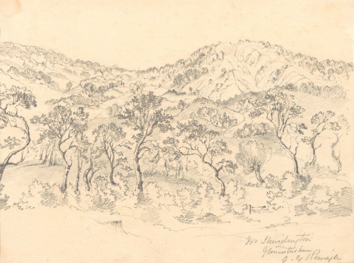 Oriana Georgiana Reinagle, Two Gloucestershire landscapes