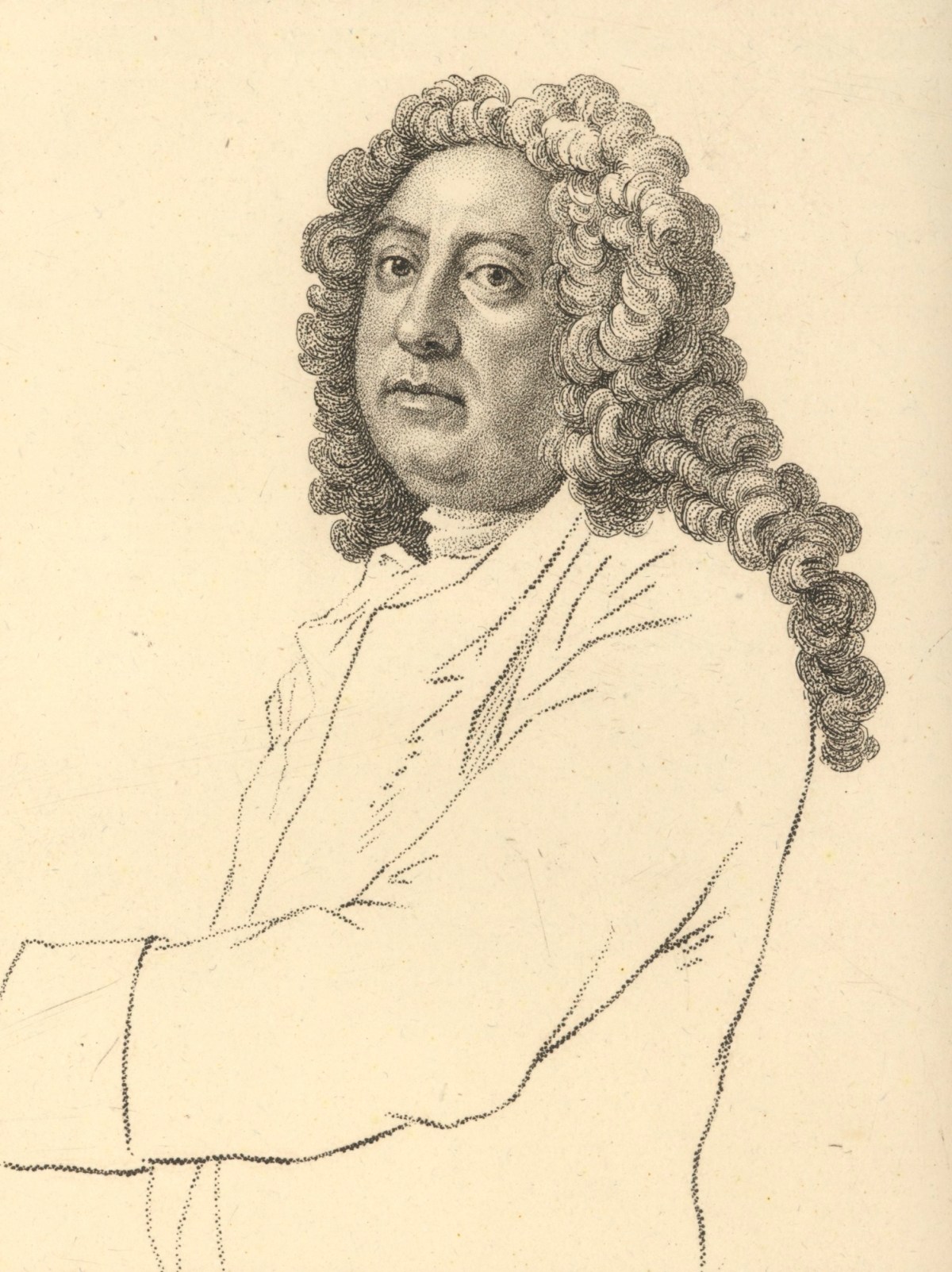 Joseph Highmore, Portrait of Sir James Thornhill