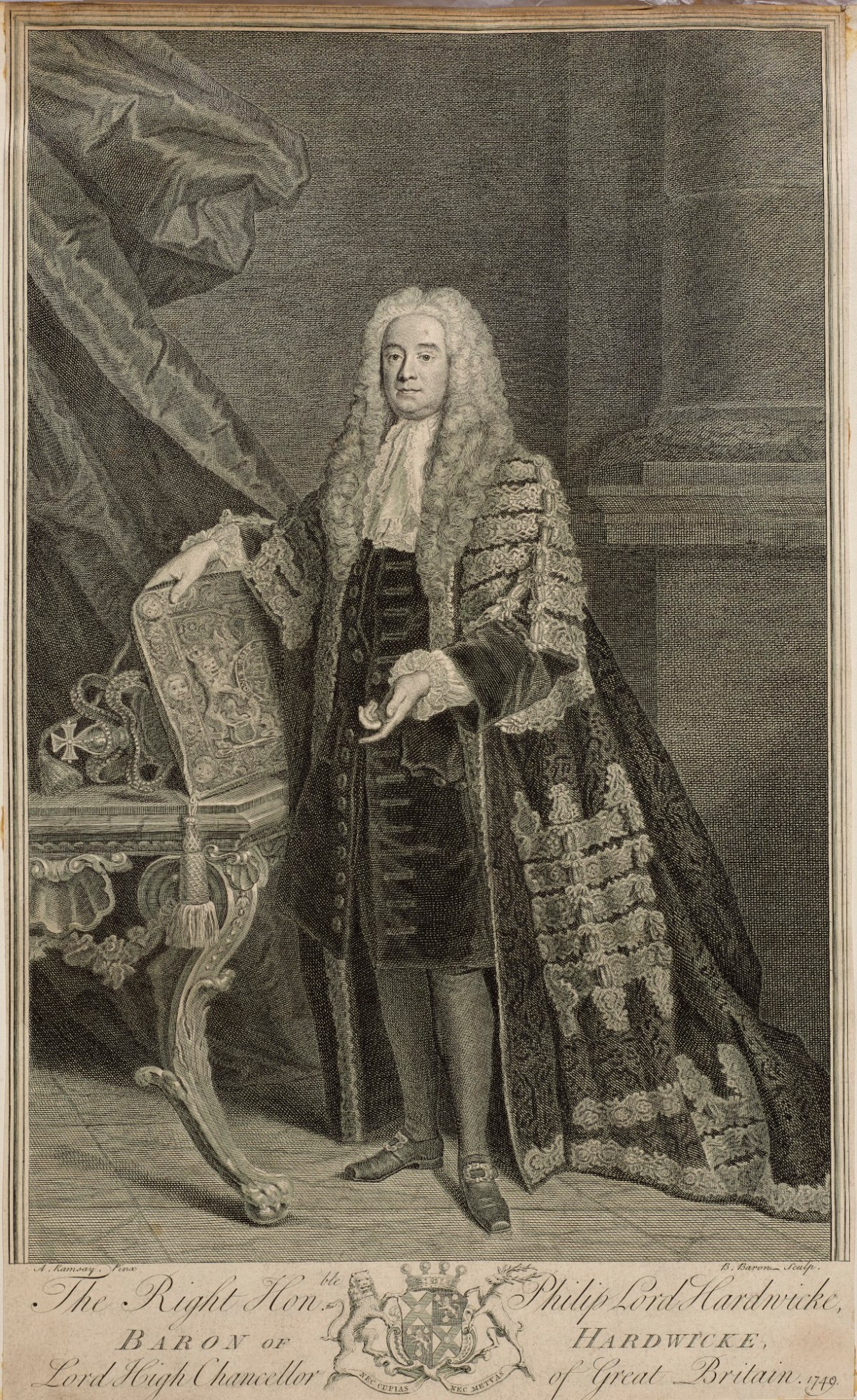Allan Ramsay, Philip Yorke, first earl of Hardwicke