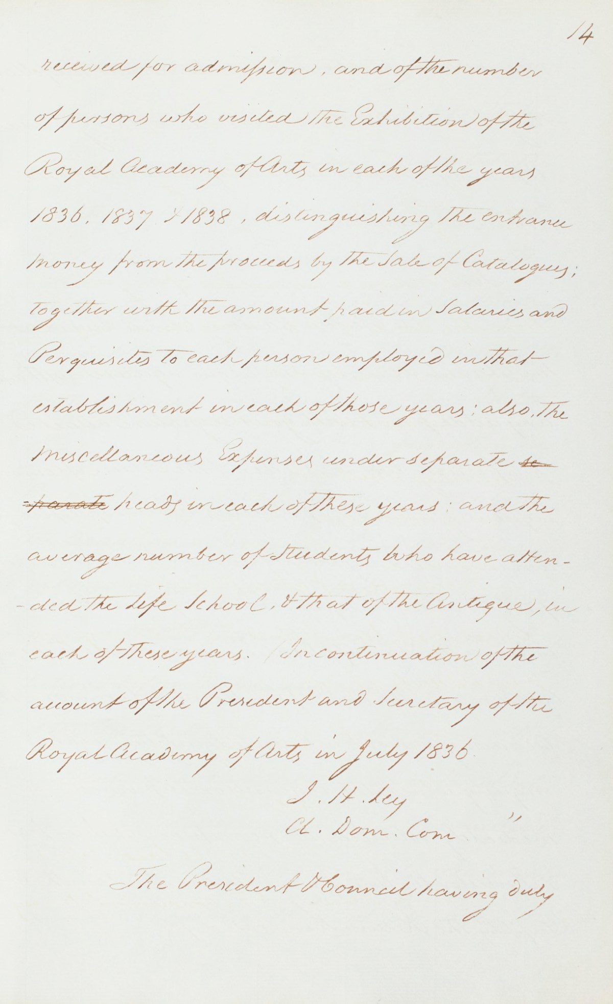 , Council minutes, vol. 9