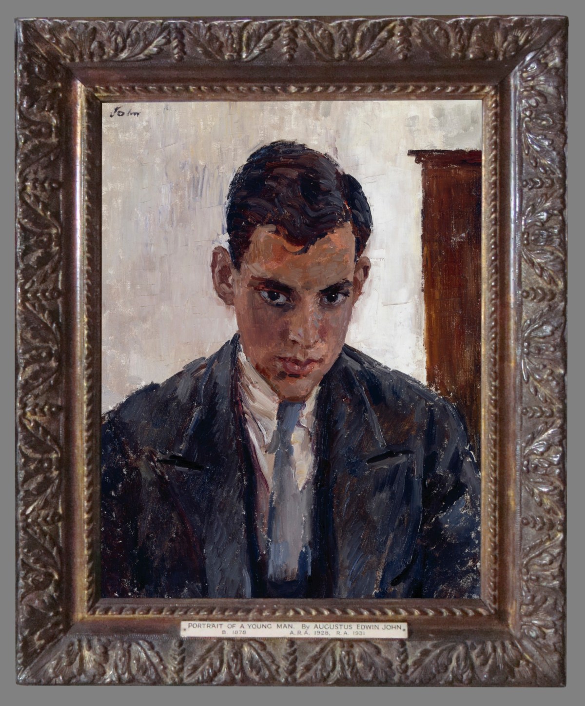 Unknown, Frame for Augustus John RA 'Portrait of a Young Man'