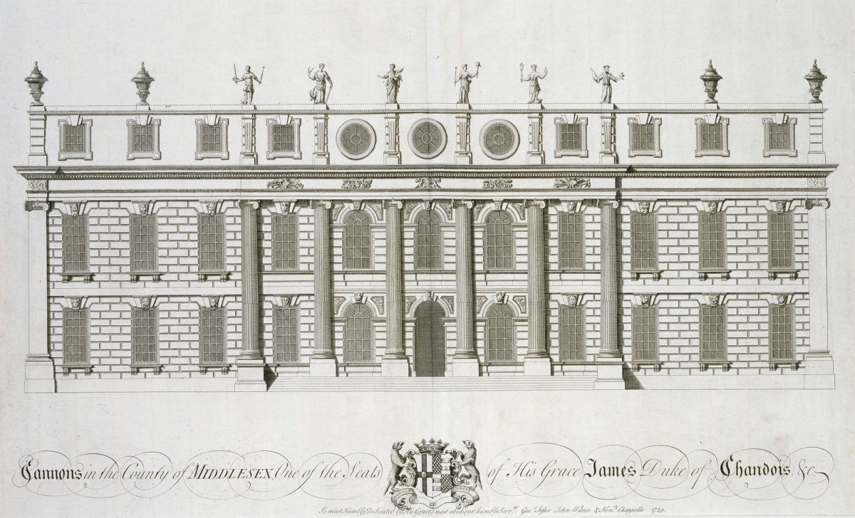 John Price the elder, Cannons, Middlesex