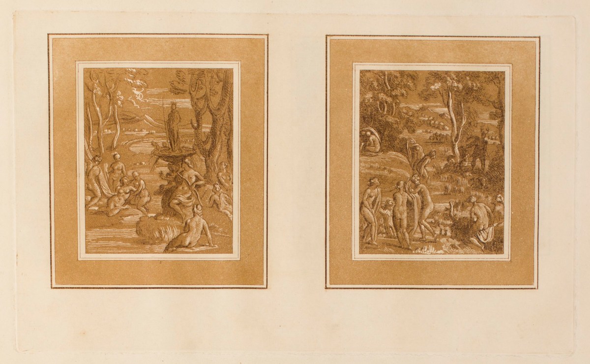 Conrad Martin Metz, The Discovery of Callisto's Pregnancy; Diana Bathing Surprised by Acteon