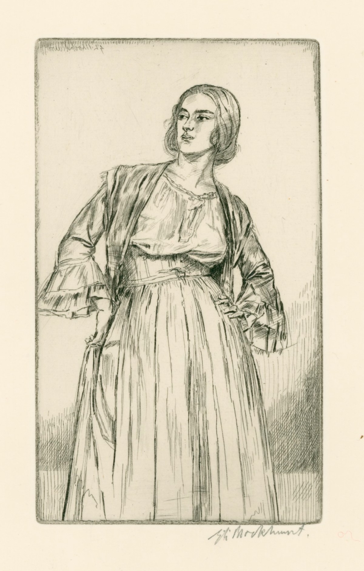 Gerald Leslie Brockhurst RA, Noémie
