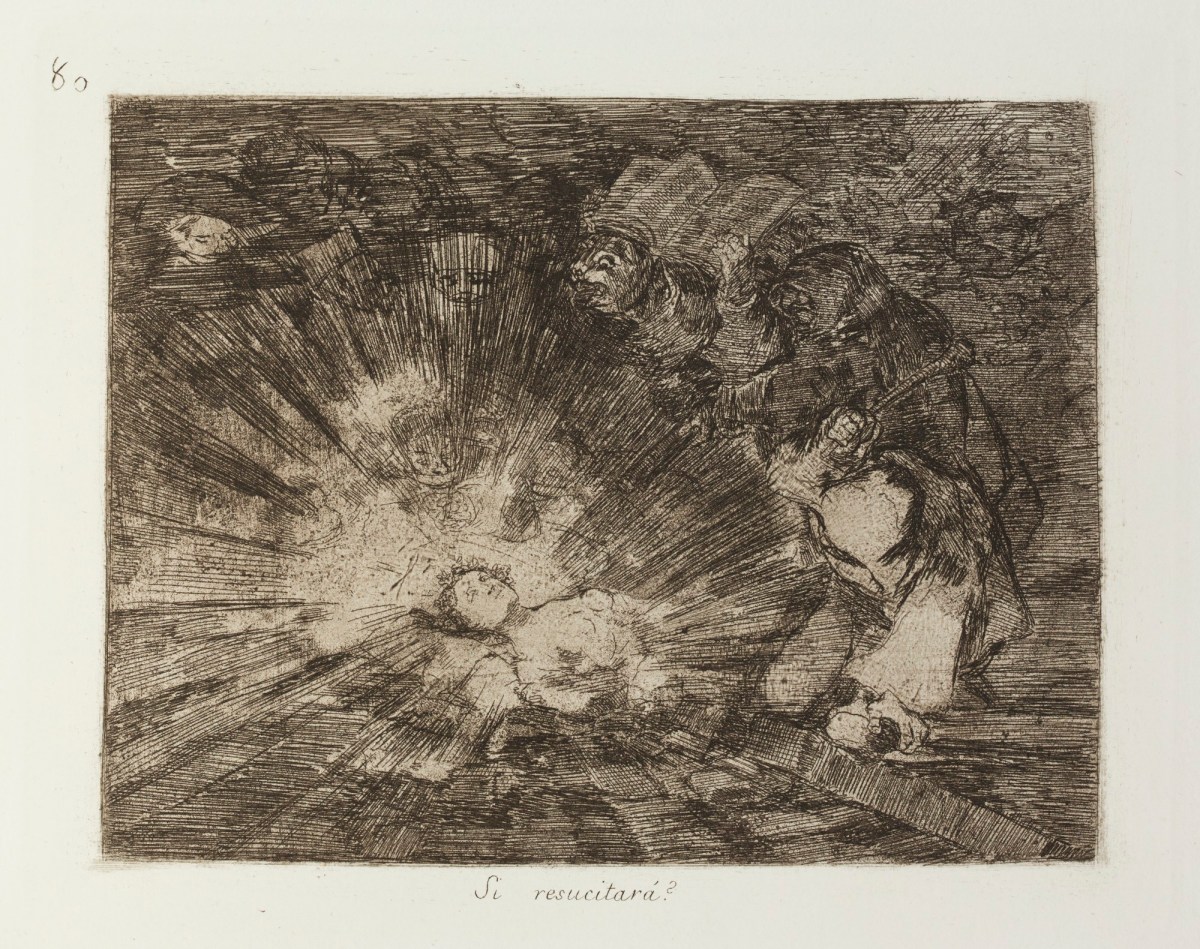 Francisco Goya, 'Se resucitará?'
