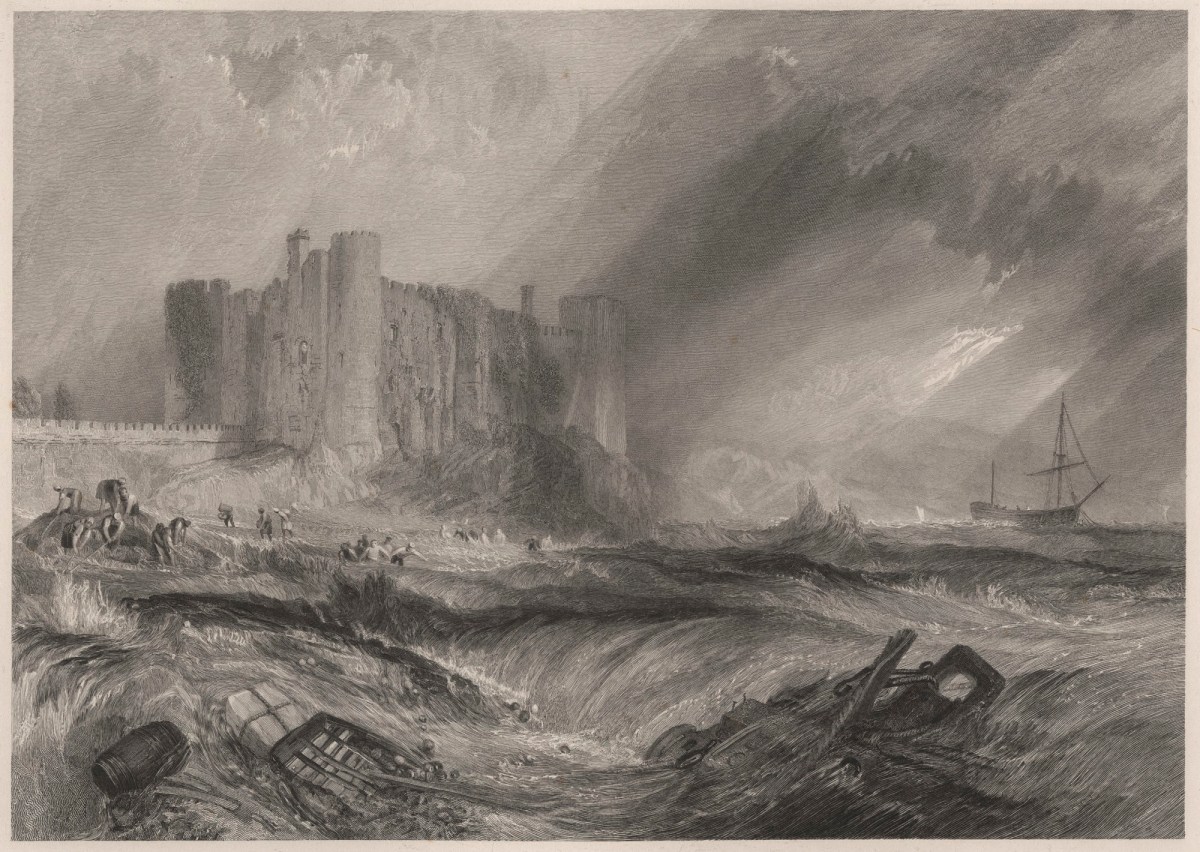 J.M.W. Turner RA, Laugharne Castle, Caermarthenshire