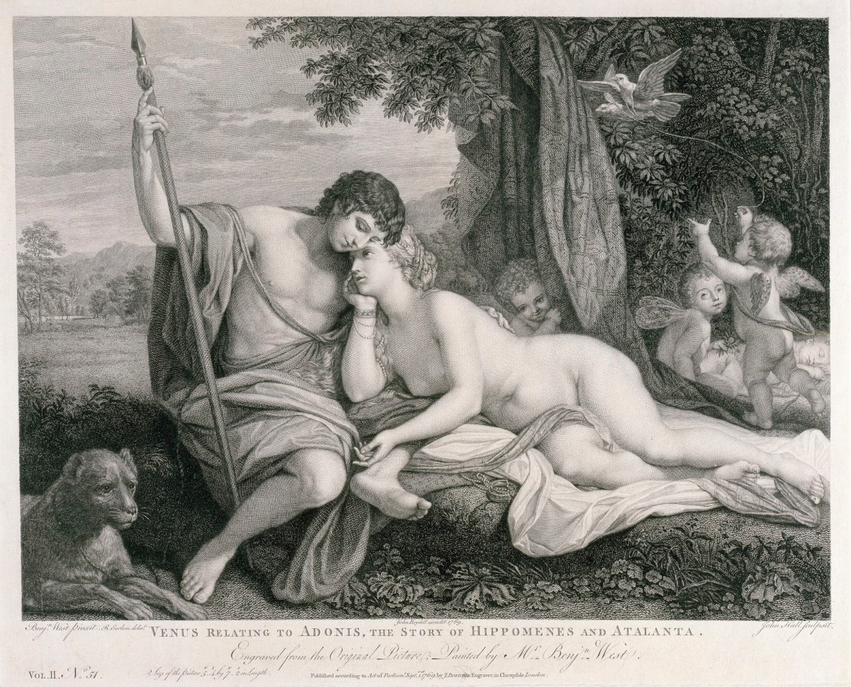Venus Relating To Adonis The Story Of Hippomenes And Atalanta