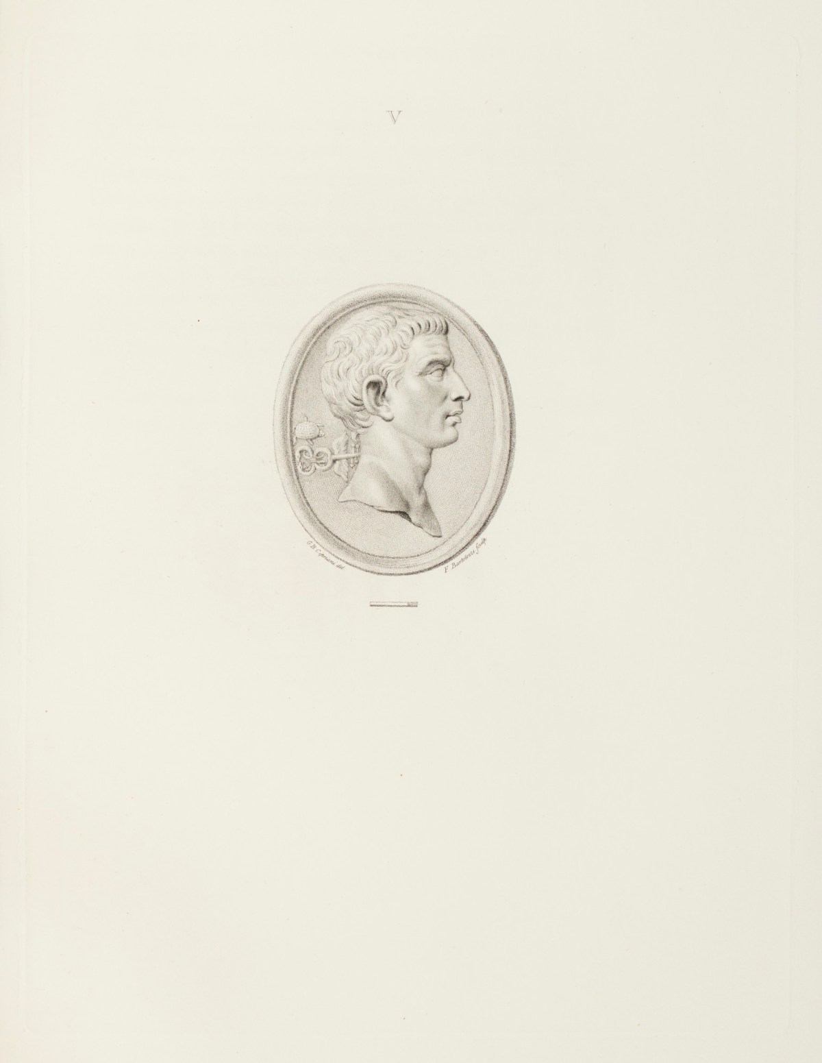 Giovanni Battista Cipriani RA, Marcus Junius Brutus with caduceus and turtle