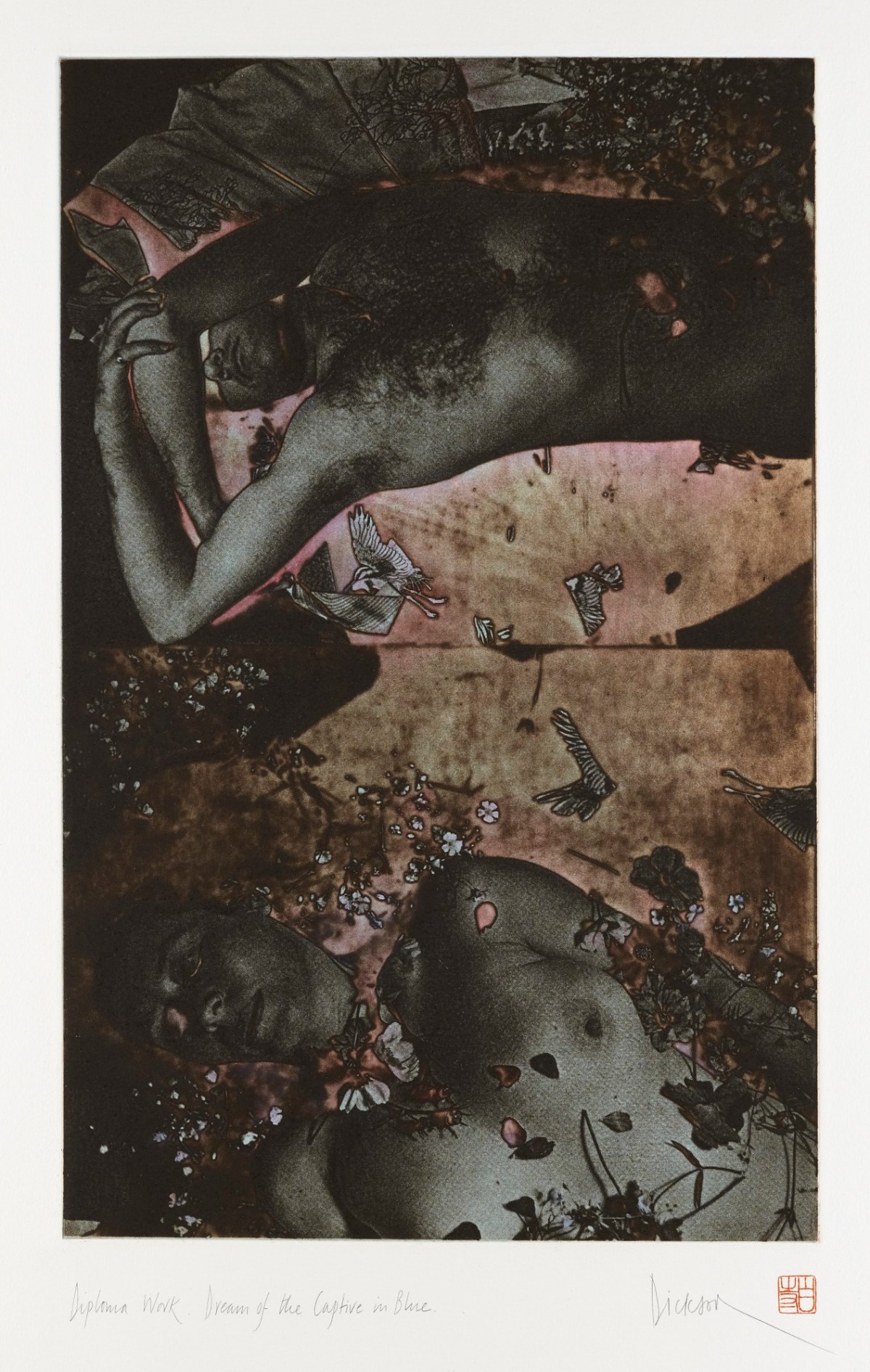 Jennifer Dickson RA, Dream of the Captive in Blue