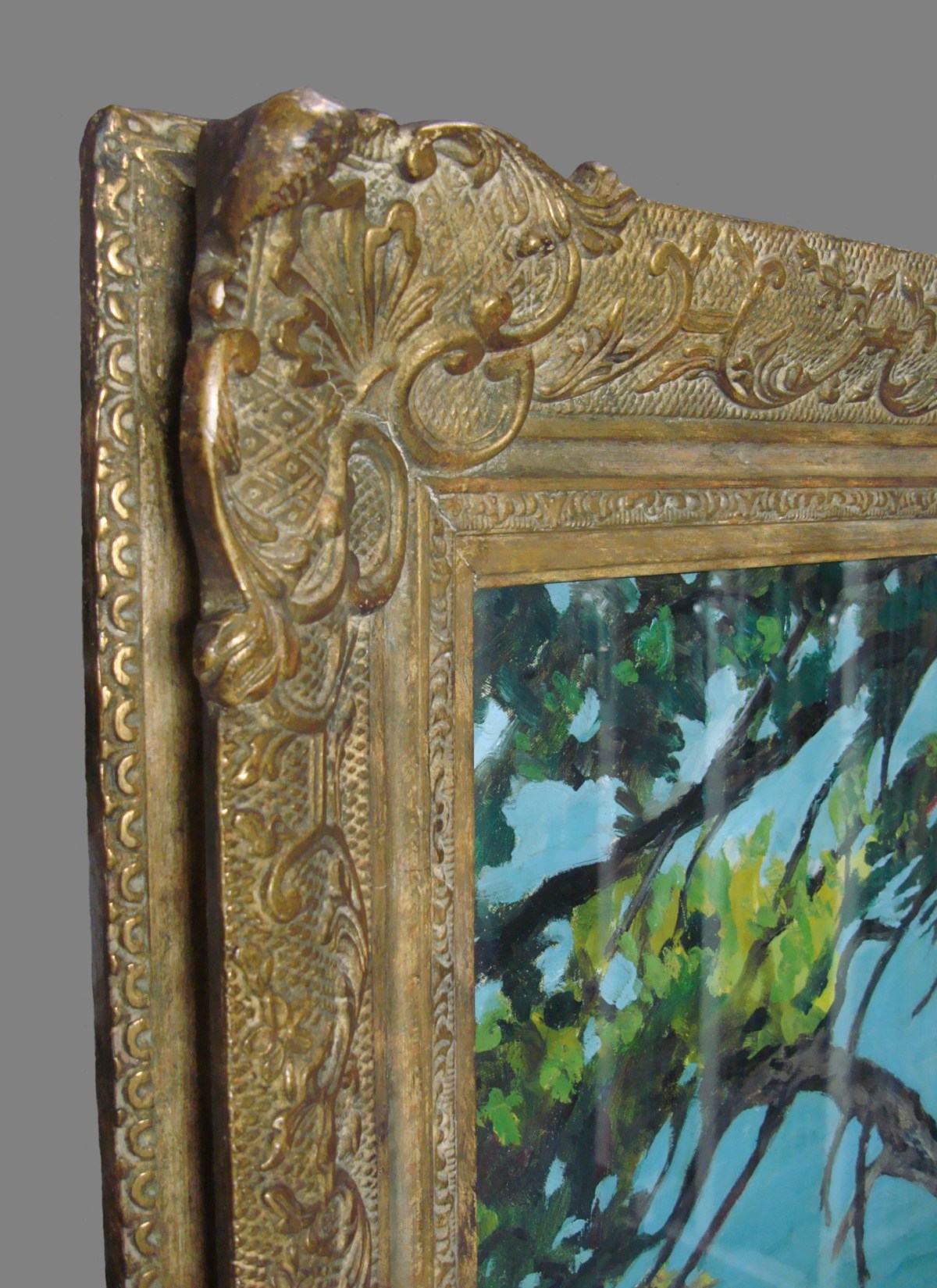 Unknown, Frame for Sir Winston Churchill 'Cap d'ail, Alpes-Maritimes'