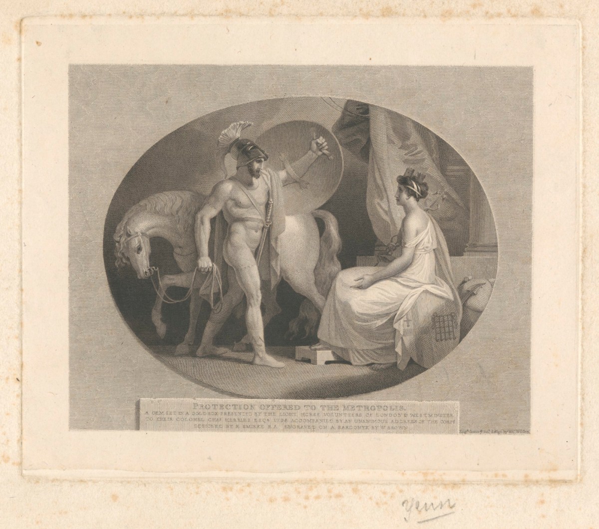 Robert Smirke RA, Protection Offered to the Metropolis