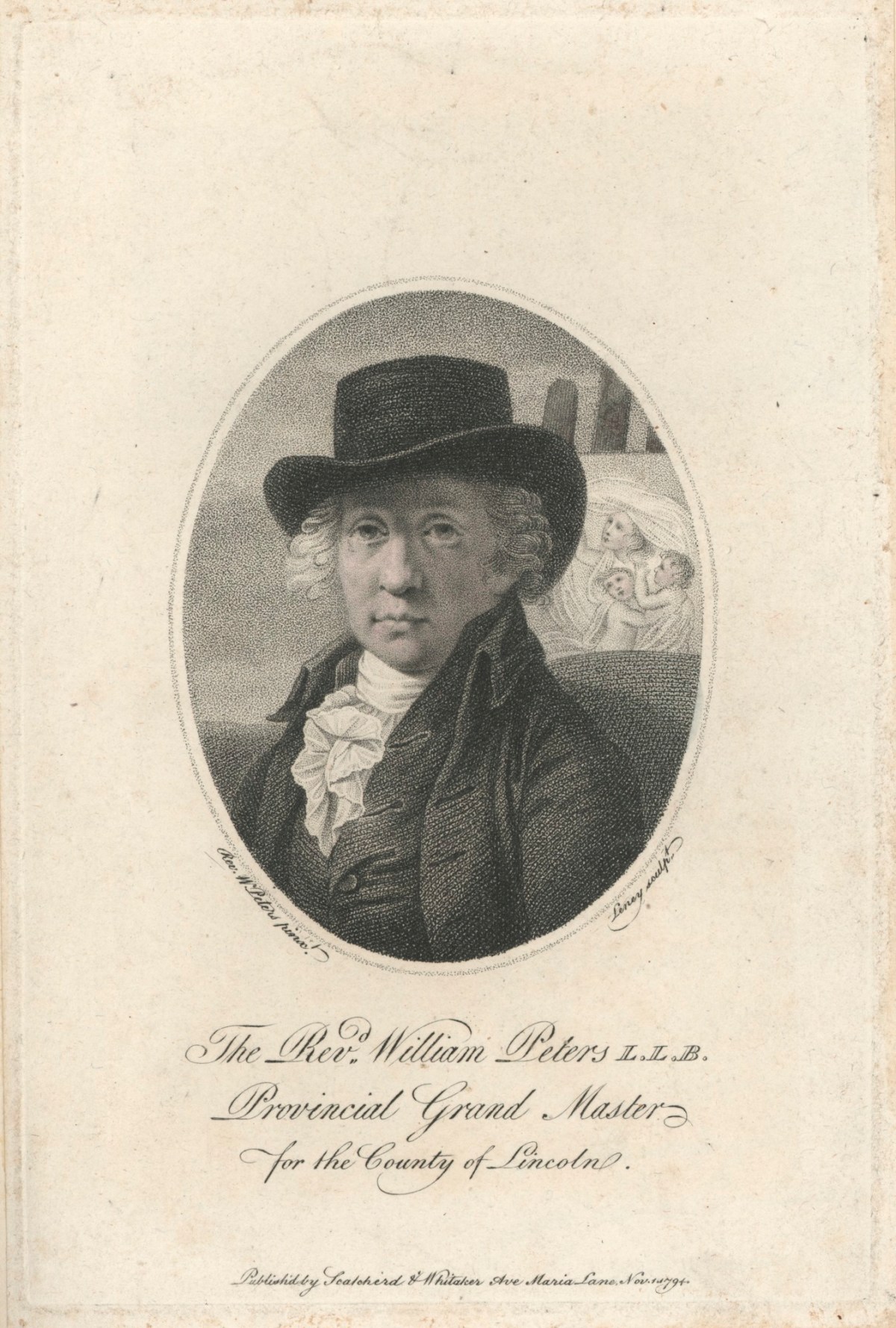 Revd Matthew William Peters RA, Self portrait