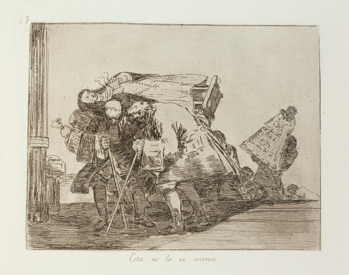 Francisco Goya, 'Esta no lo es menos.'