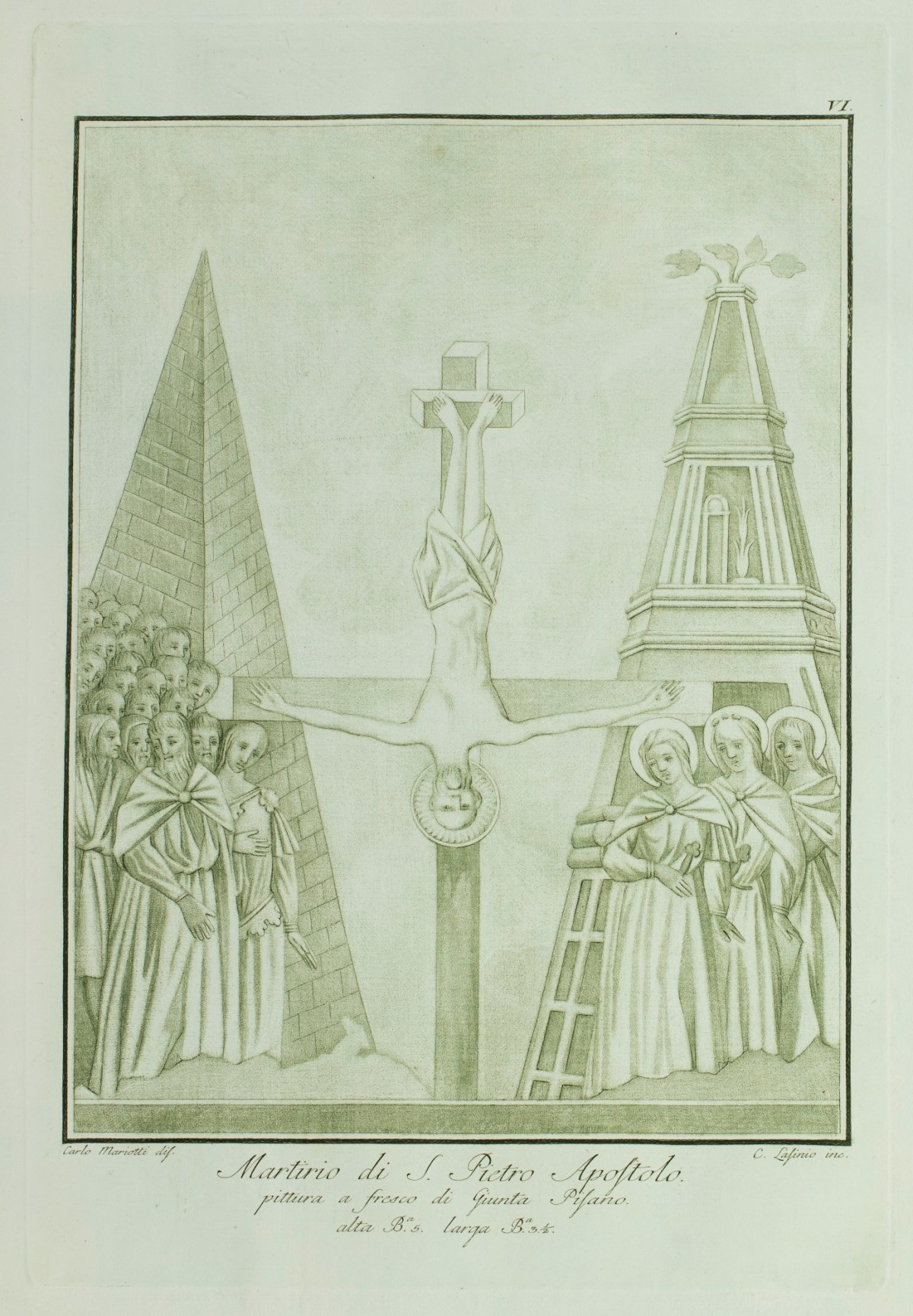 Niccolò Pagni and Giuseppe Bardi, Martyrdom of Saint Peter