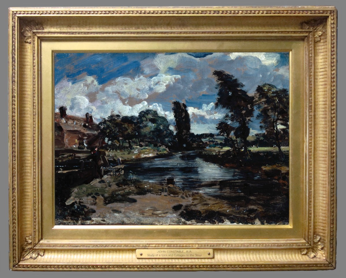 Unknown, Frame for John Constable RA 'Flatford Mill from a Lock on the Stour'