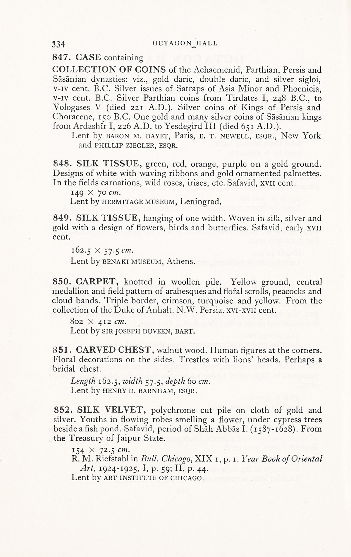 Page 362 of 1931 - International Exhibition of Persian Art