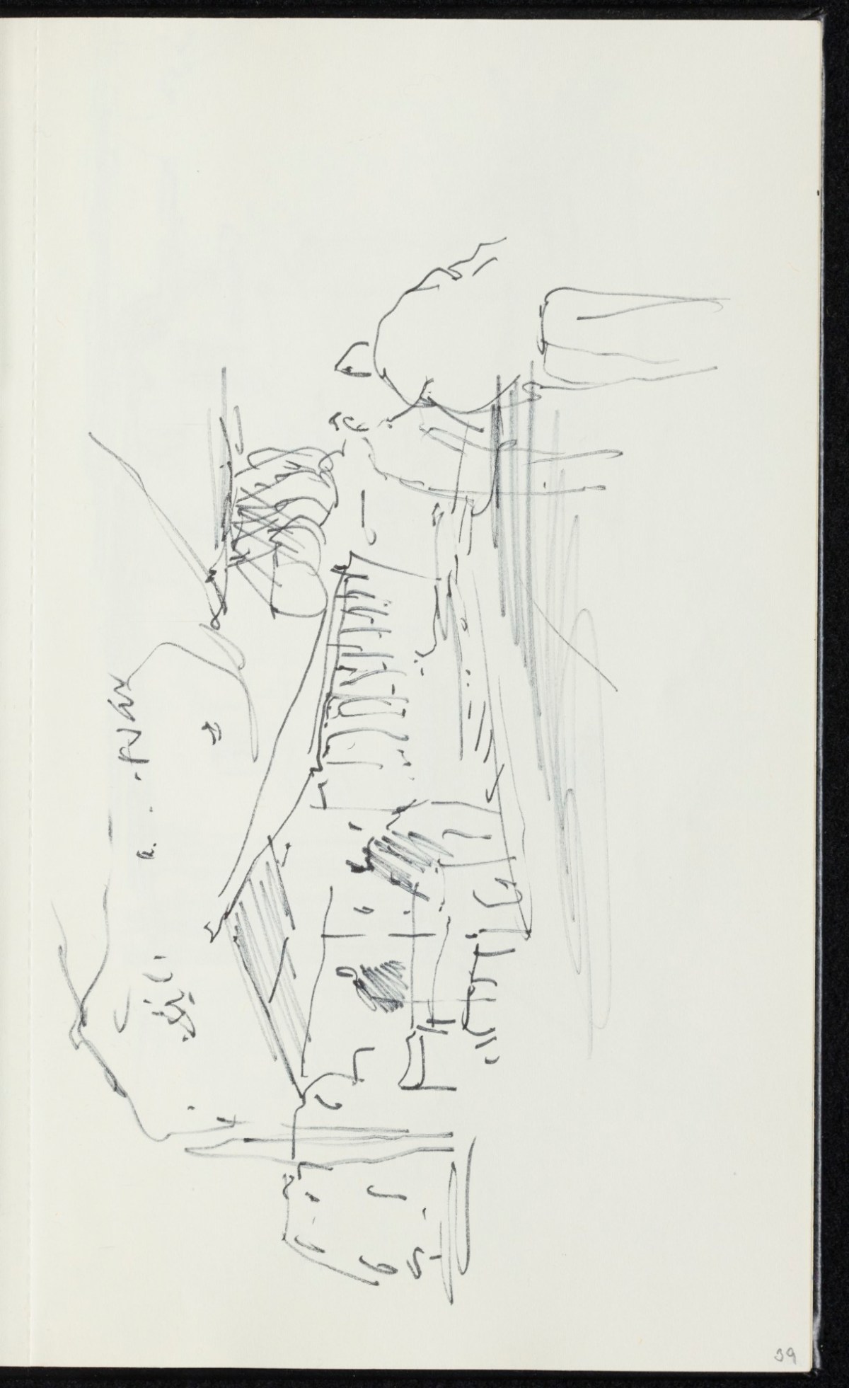 Sir Hugh Casson PRA, Majorca, Italy and Pembrokeshire sketchbook
