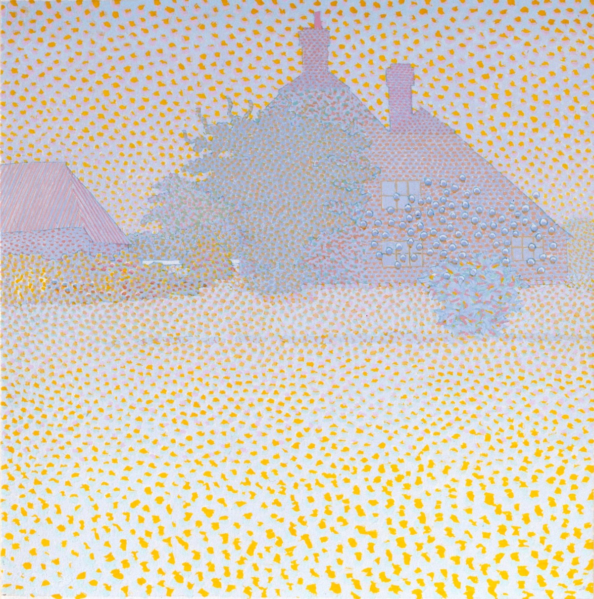 John Titchell RA, Mist Clearing, Storm Brewing, Frith Farm