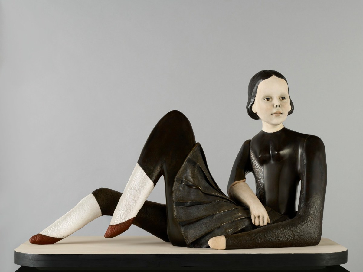 Cathie Pilkington RA, Reclining Doll