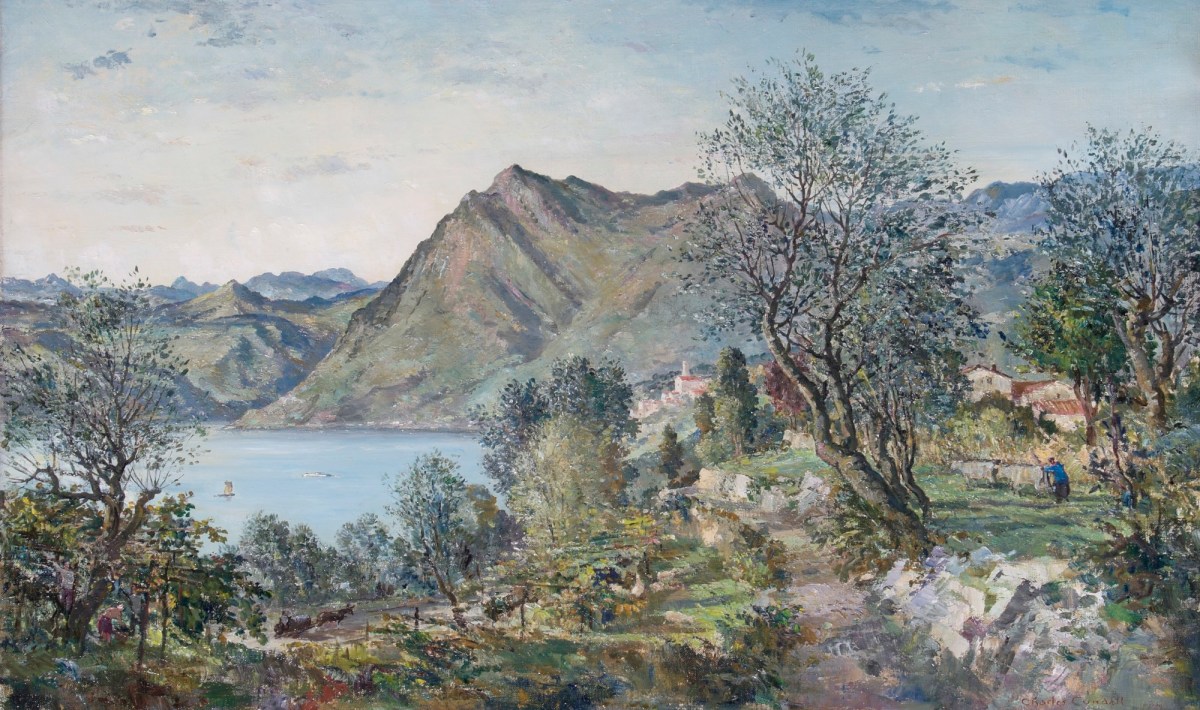 Charles Cundall RA, Monte Isola, Italy