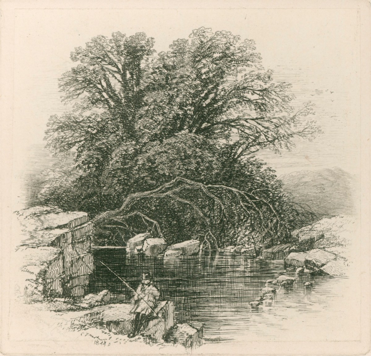 Thomas Creswick RA, Fishing