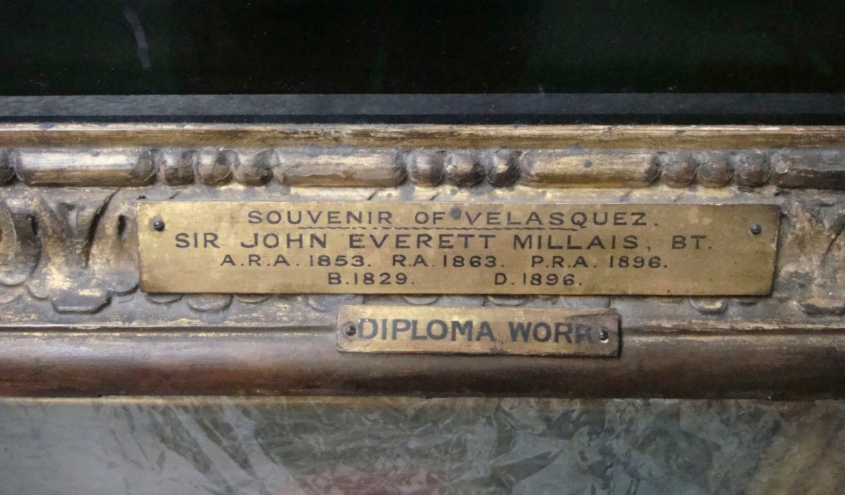 Thomas Agnew and Sons Ltd., Frame for Sir John Everett Millais, Bt, PRA 'A Souvenir of Velazquez'