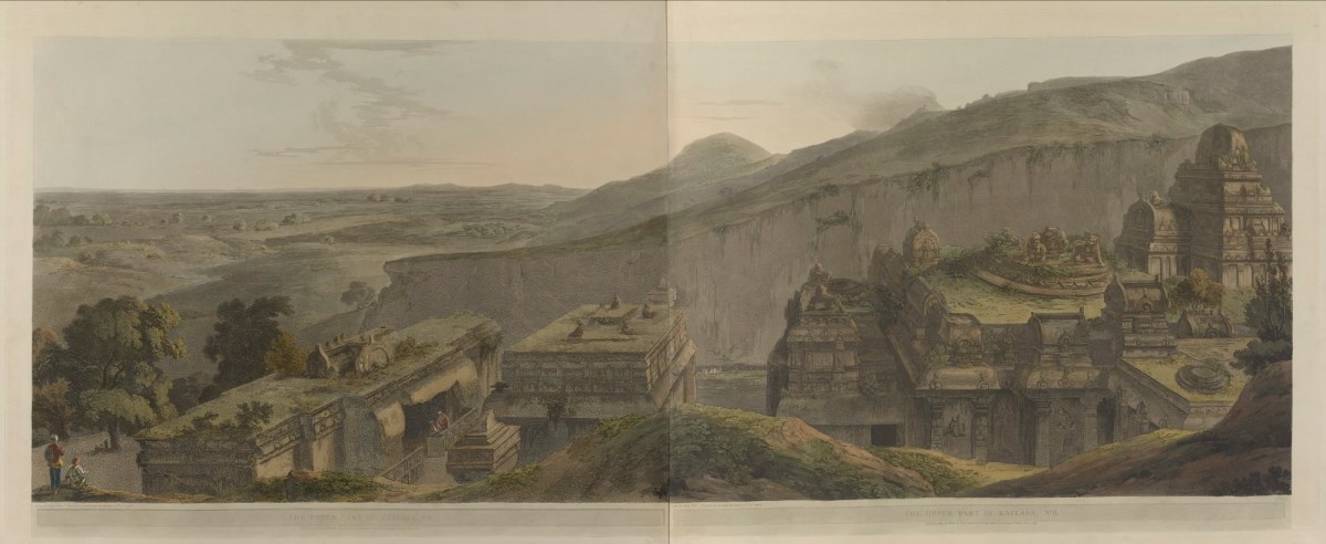 James Wales, The Upper Part Of Kailâsa. No.I.(- II.)