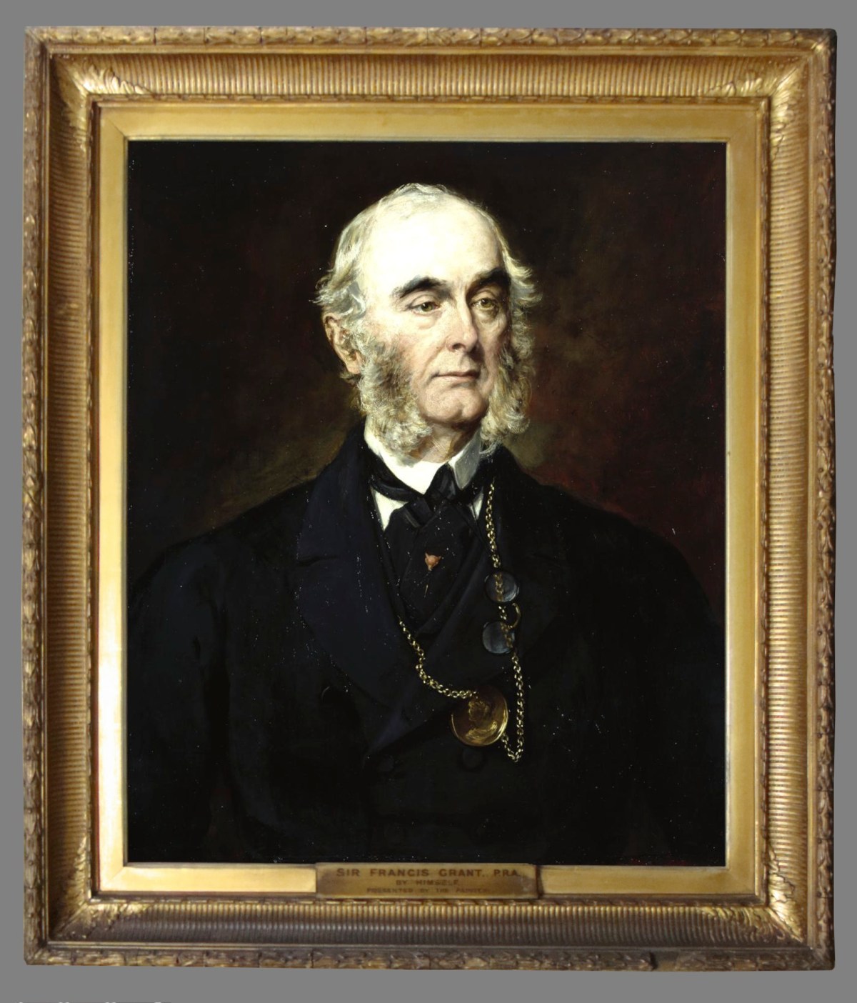 Robert Baguley Thomas, Frame for Sir Francis Grant PRA 'Self-portrait of Sir Francis Grant, P.R.A'