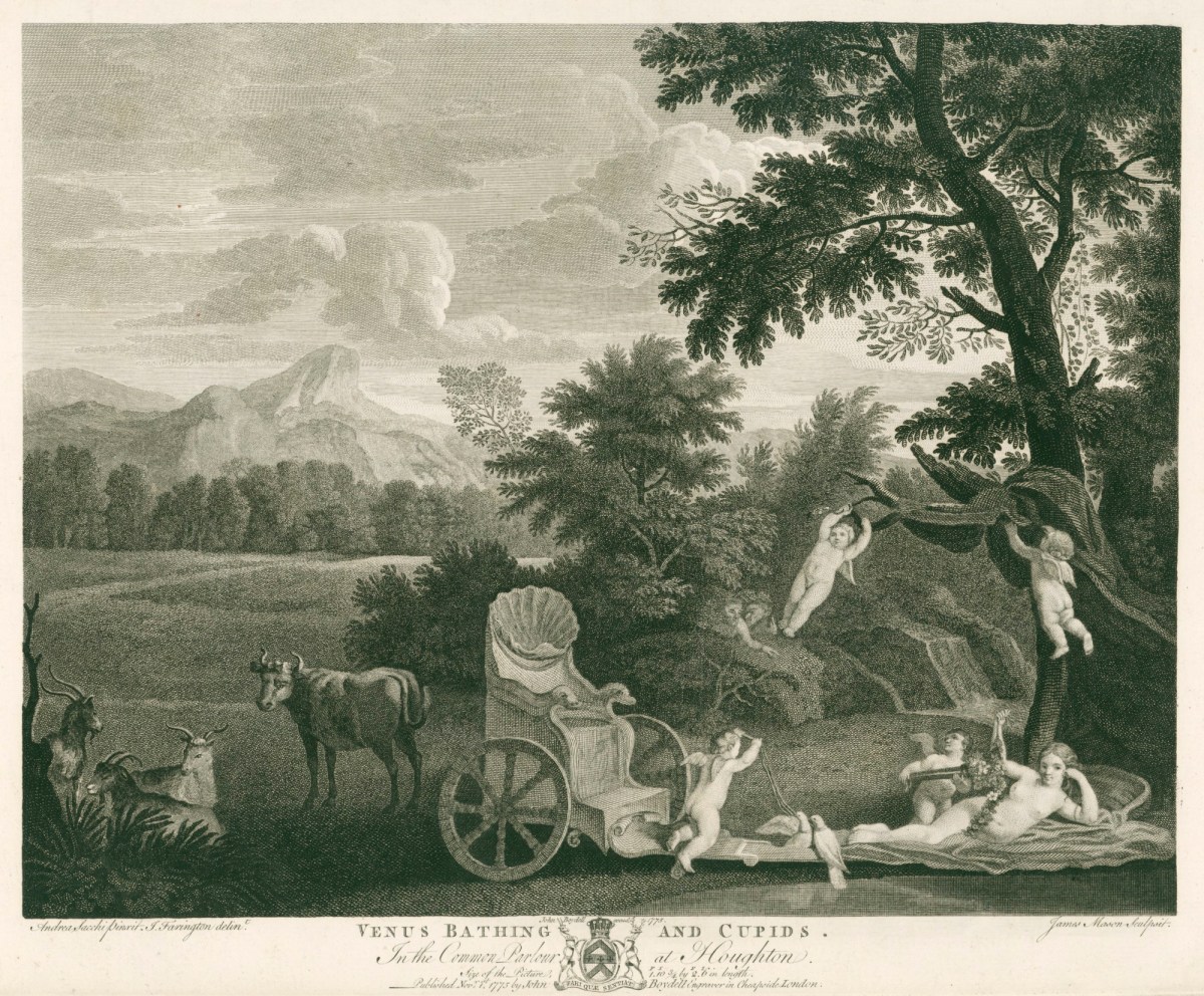James Mason, Venus Bathing and Cupids