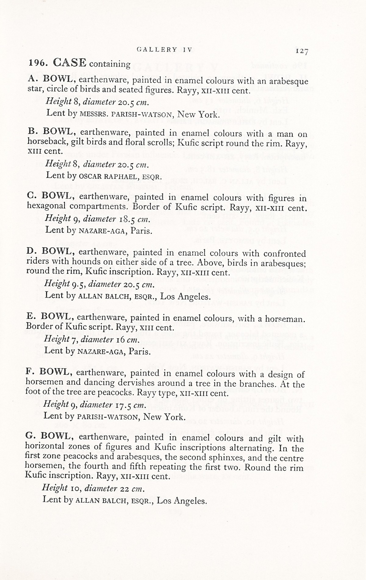 Page 155 of 1931 - International Exhibition of Persian Art