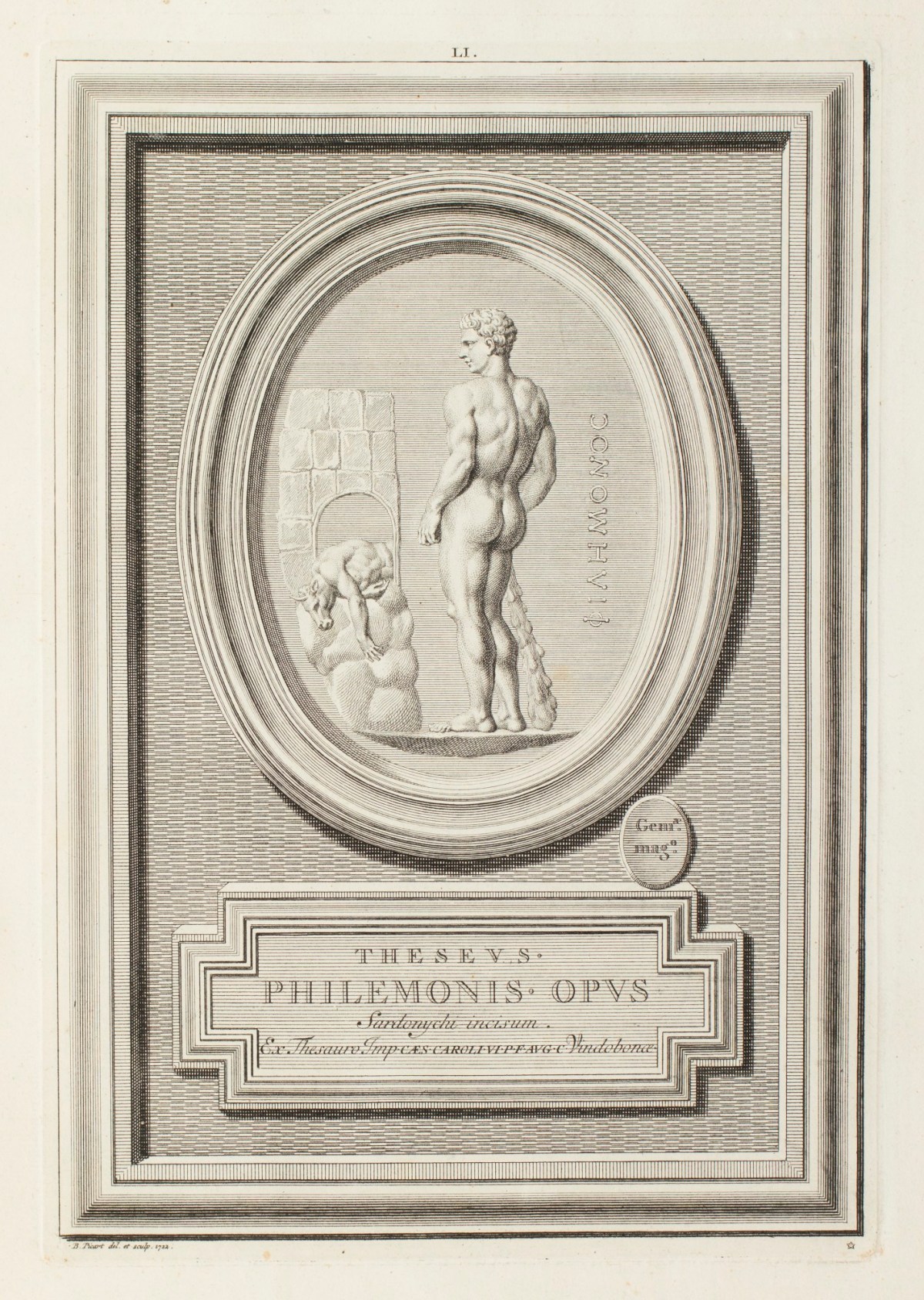 Bernard Picart, Theseus