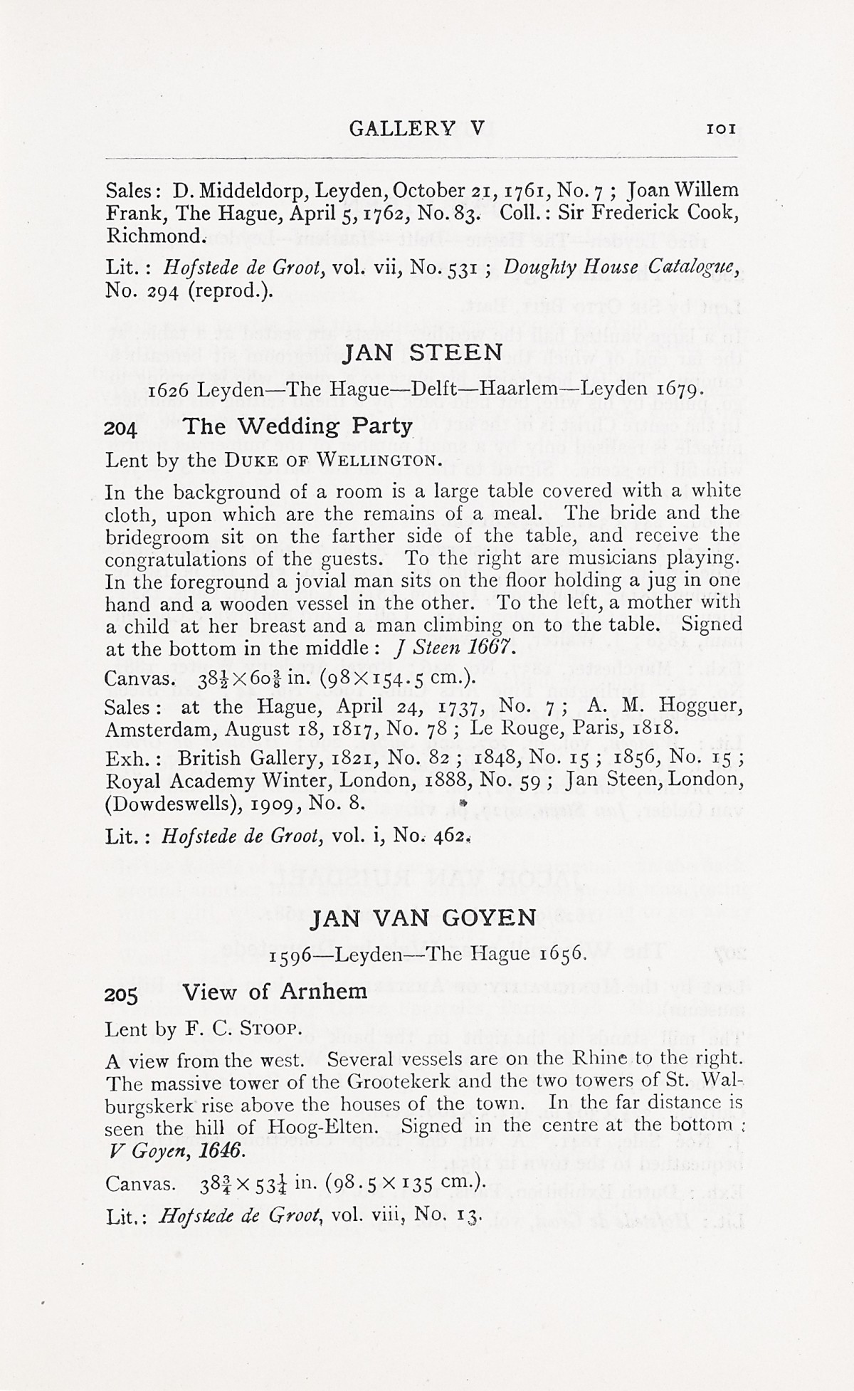 Page 105 of 1929 - Exhibition of Dutch Art 1450-1900