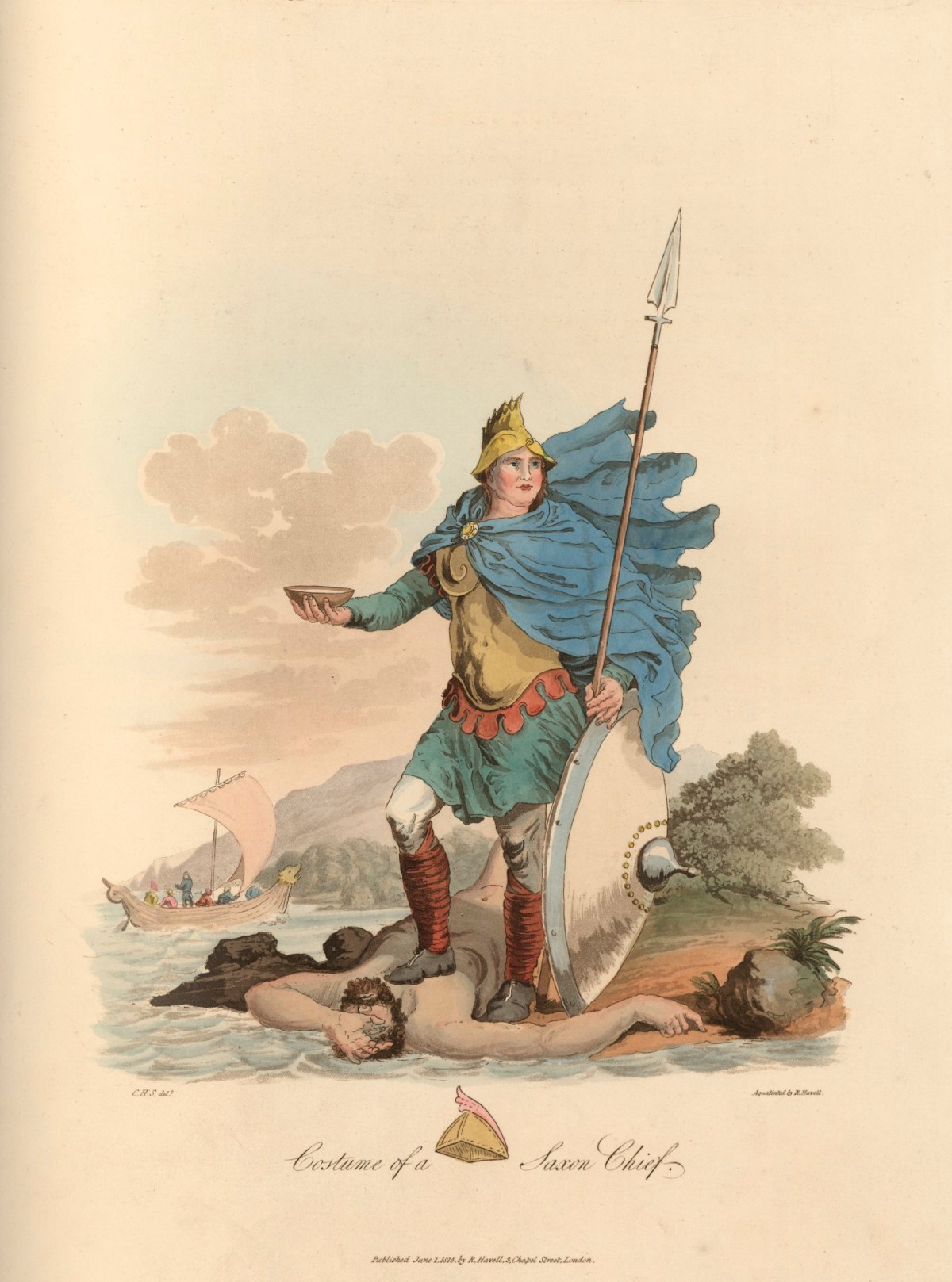 Charles Hamilton Smith, Costume of a Saxon Chief