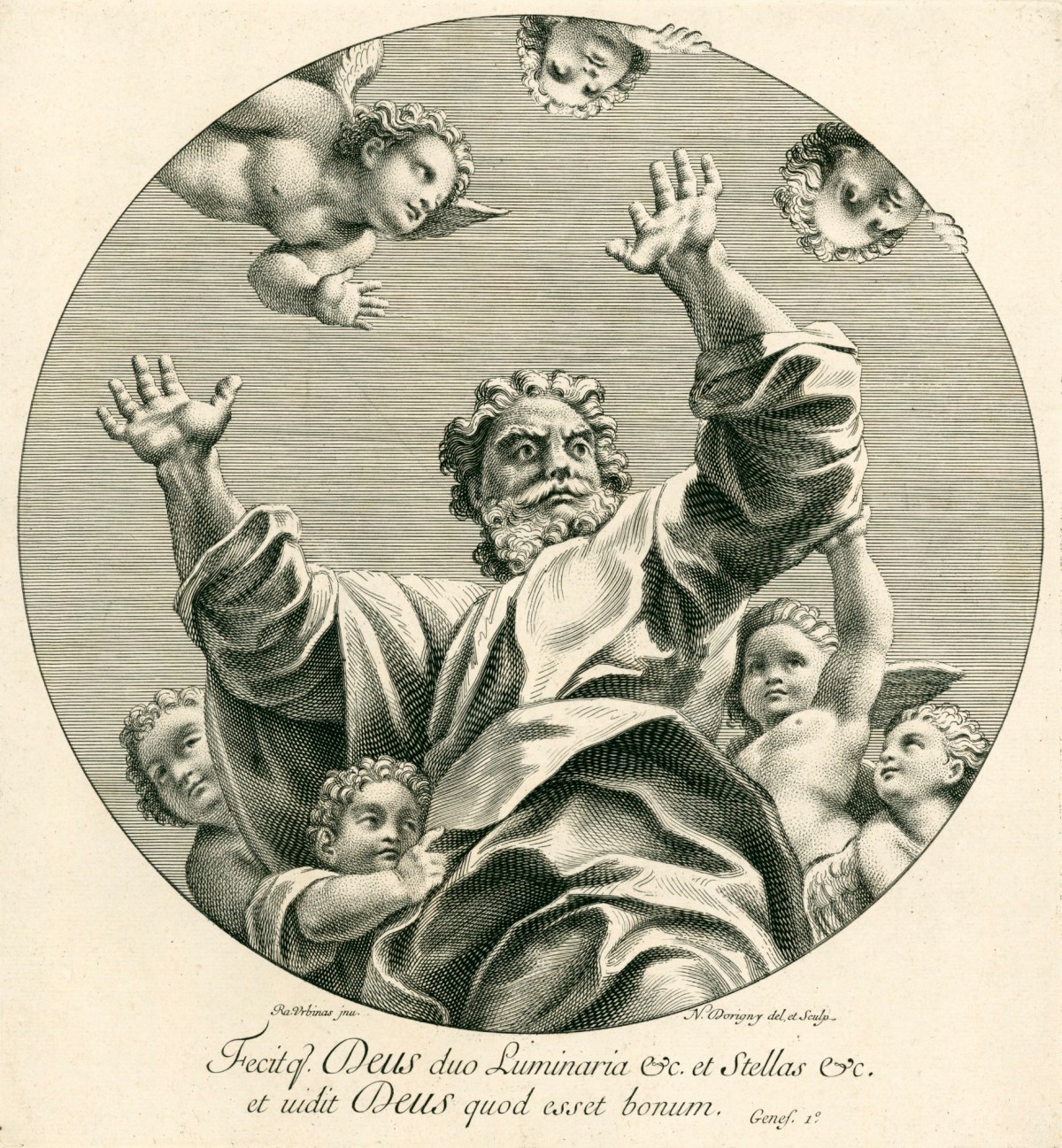 Sir Nicolas Dorigny, Raphaelis Sanctii Urbinatis Planetarium