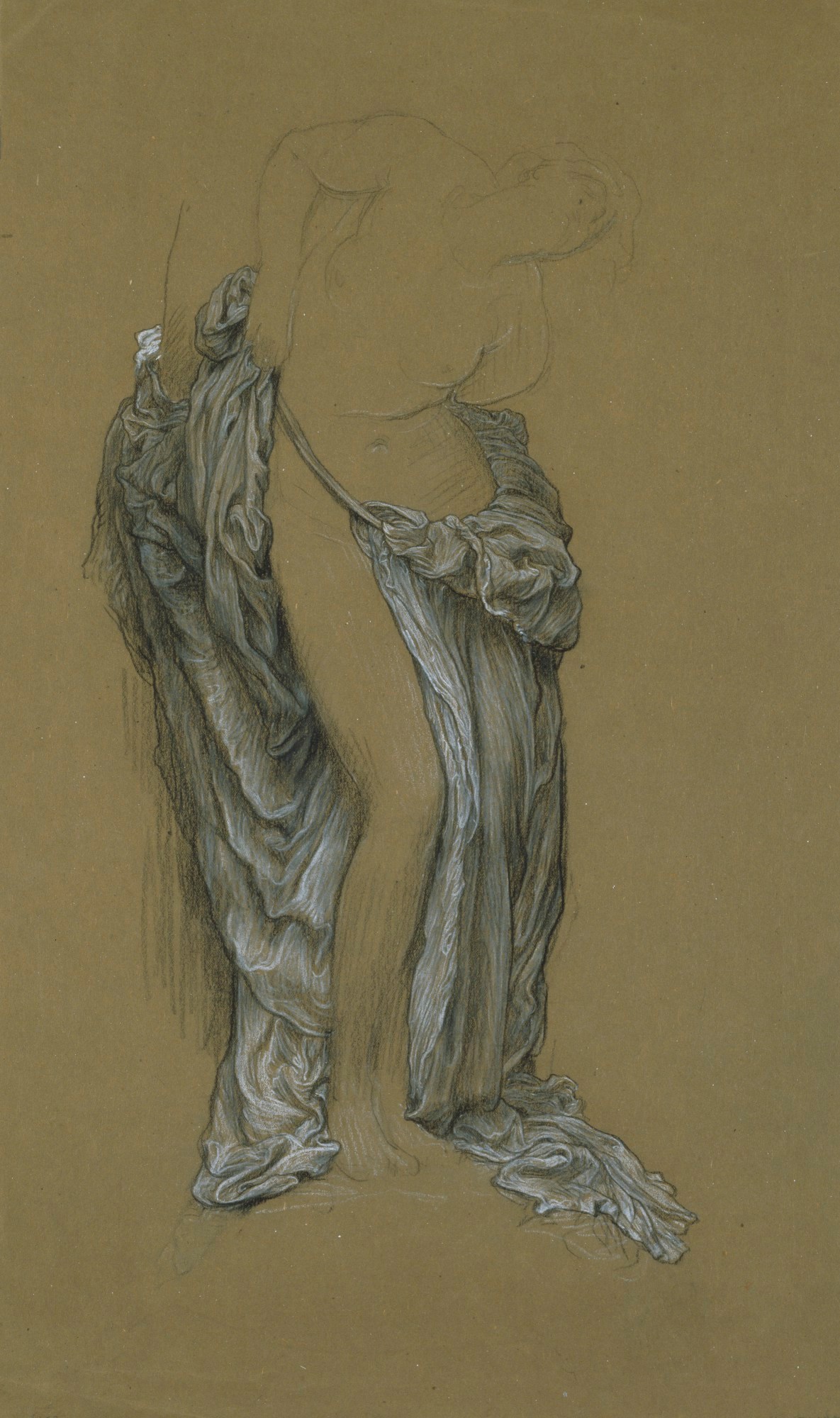 Lord Leighton PRA, Study for 'Perseus and Andromeda'