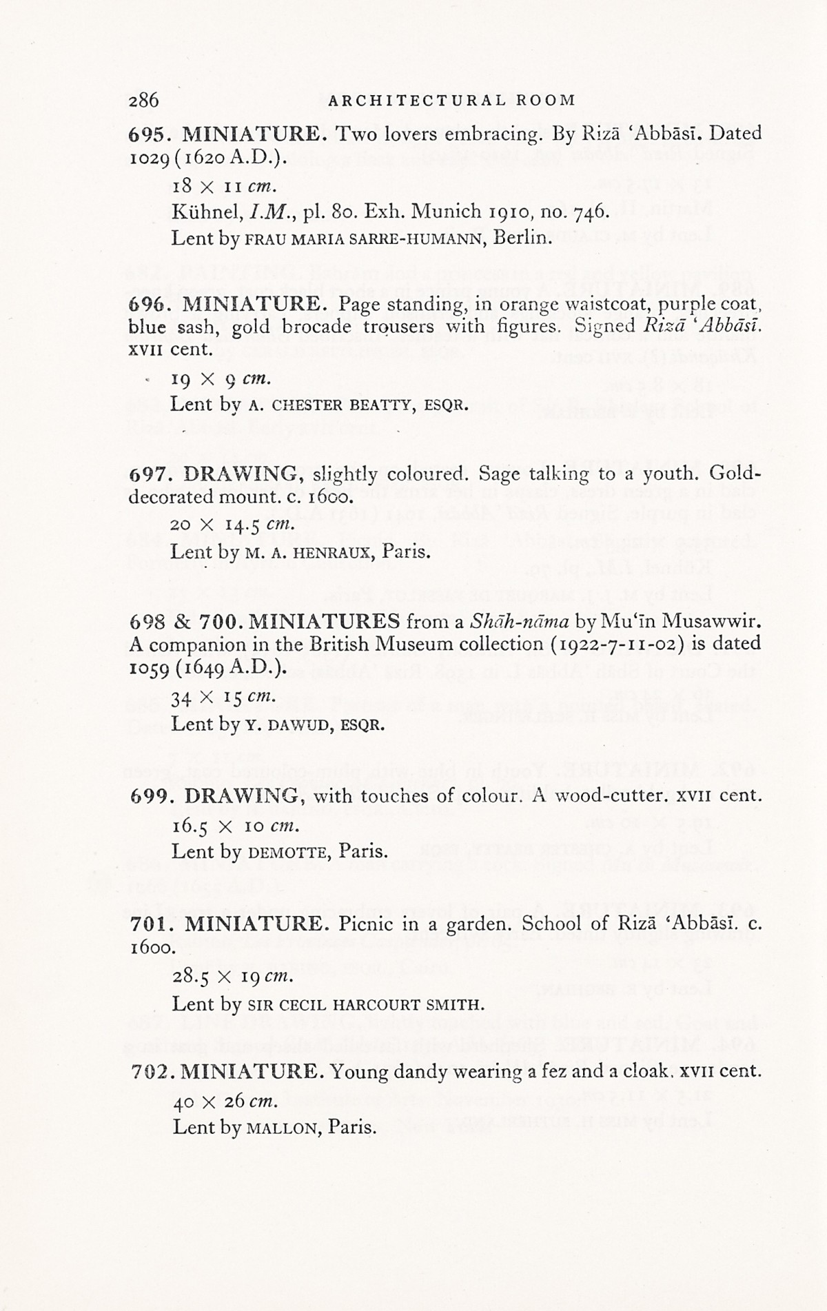 Page 314 of 1931 - International Exhibition of Persian Art