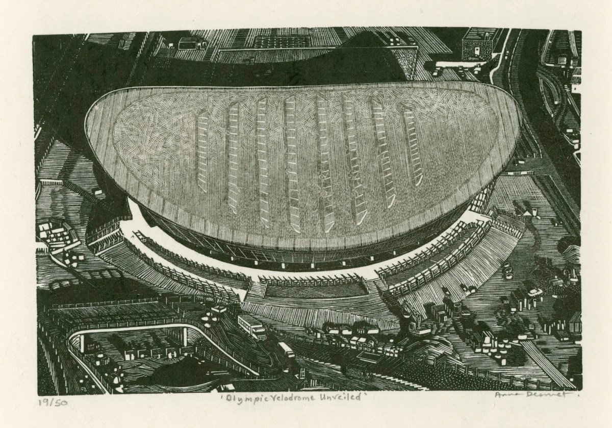 Anne Desmet RA, Olympic Velodrome Unveiled