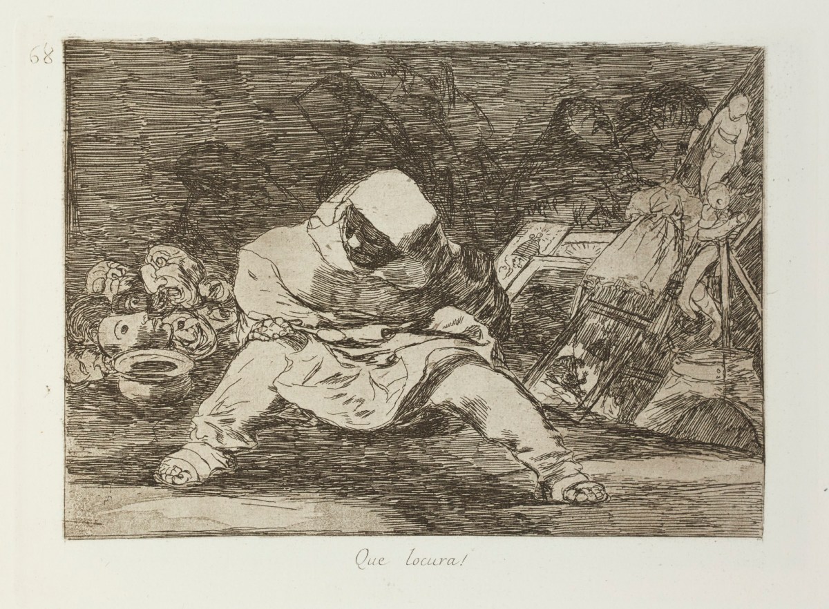 Francisco Goya, 'Que locura!'