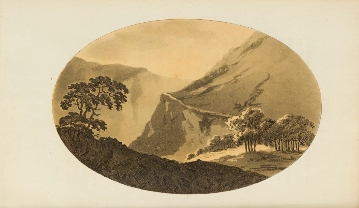 William Gilpin, View near Penmanmawr
