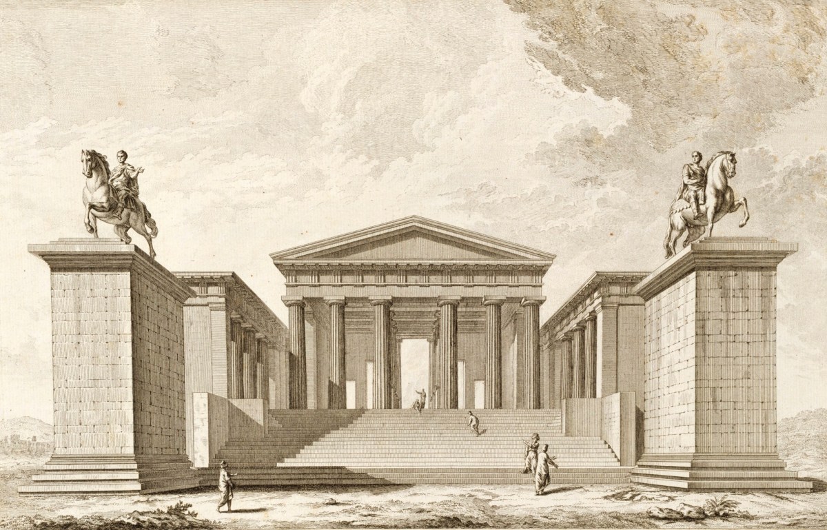 Julien-David Le Roy, The Propylaea, Athens