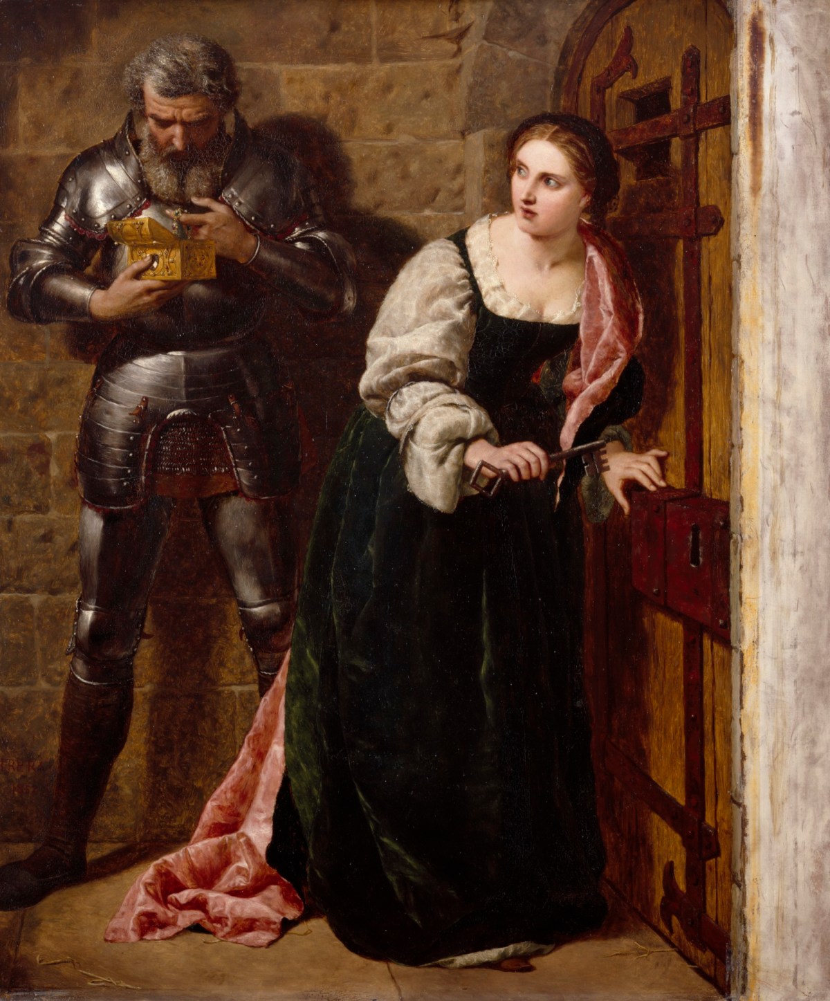 Frederick Richard Pickersgill RA, The Bribe