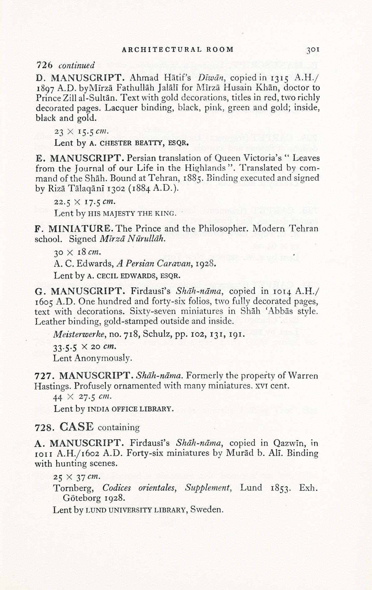 Page 329 of 1931 - International Exhibition of Persian Art