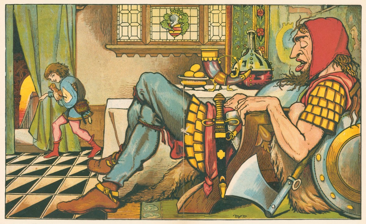 Unidentified artist, Jack steals the Giant's hen