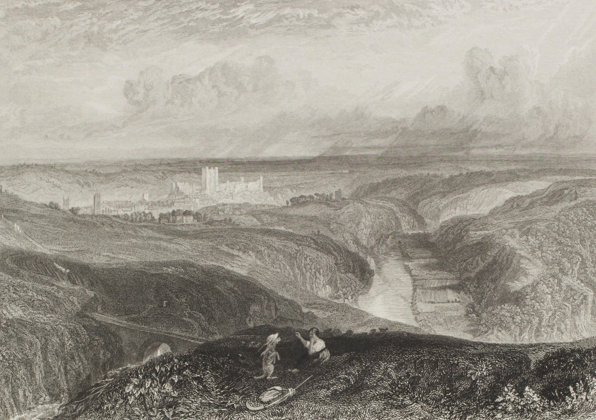 J.M.W. Turner RA, Richmond, Yorkshire (from the moors)