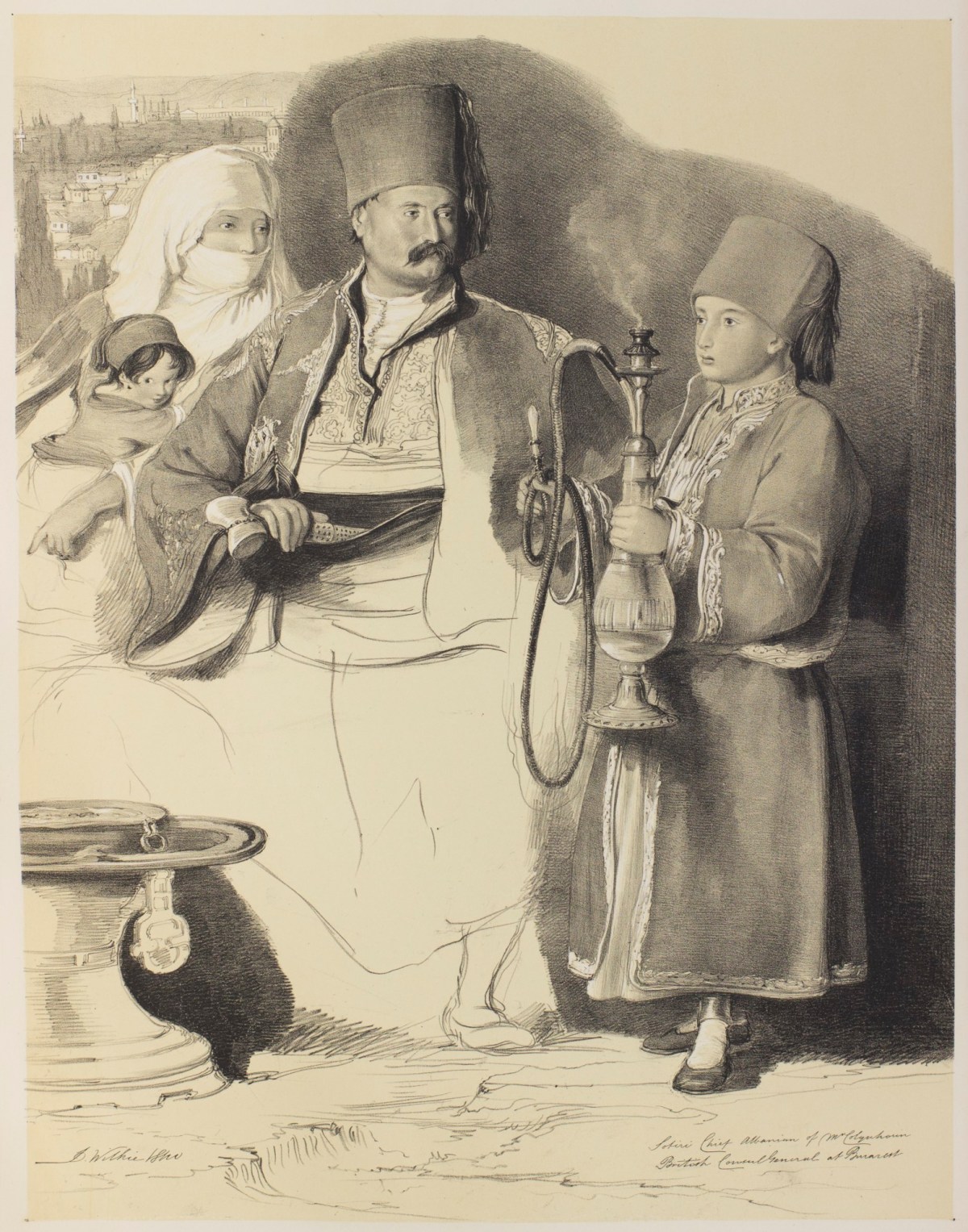 Sir David Wilkie RA, The Albanian of Mr Colquhoun, Consul at Bucherest