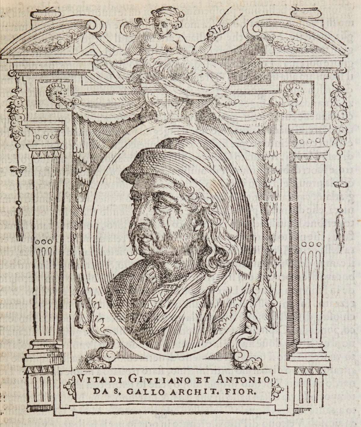 Giorgio Vasari, Giuliano da Sangallo