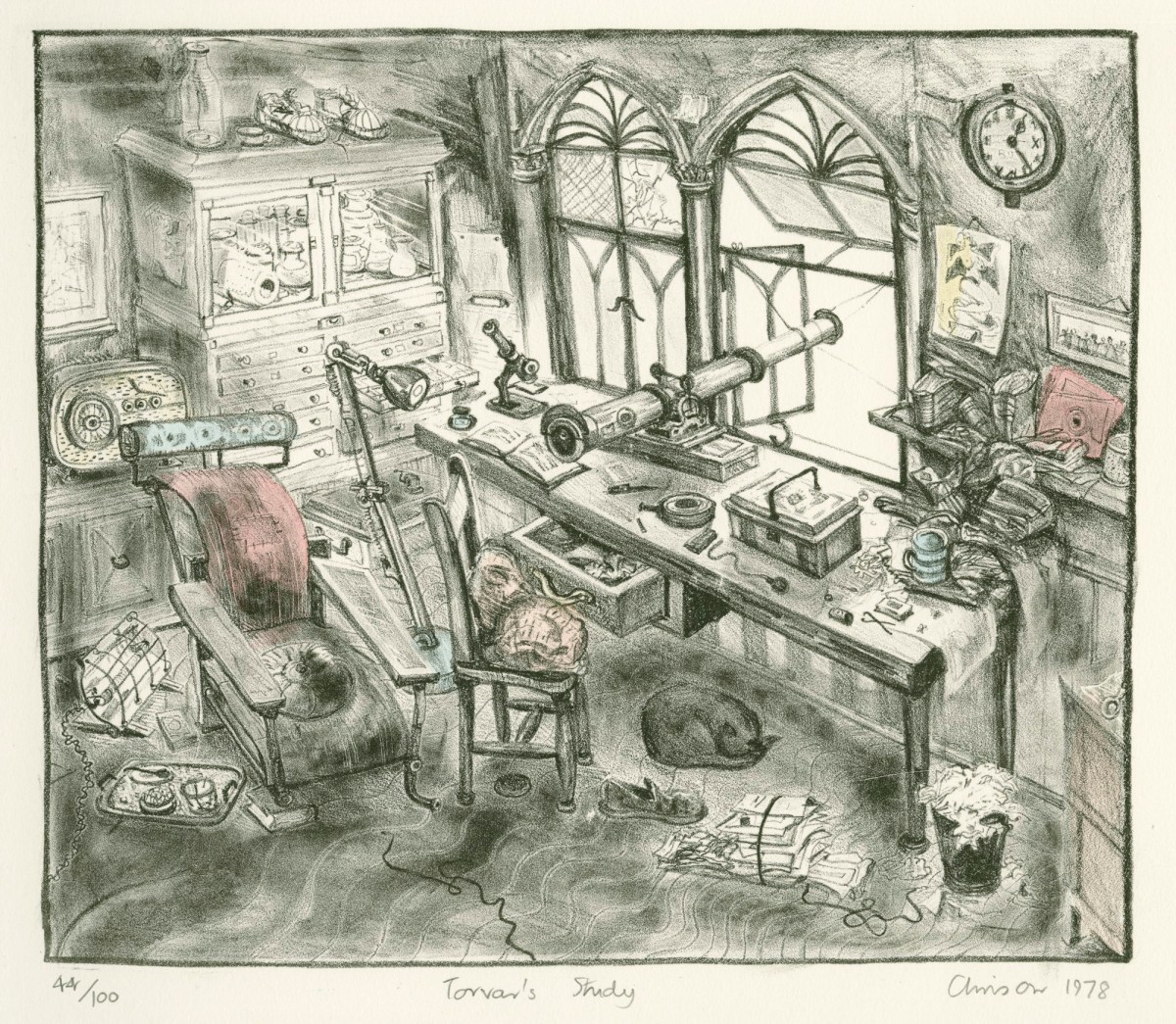 Chris Orr RA, Torvar's Study